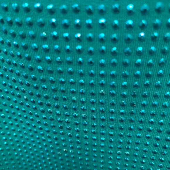 Jade Rhinestone Tank Top - Picture 4 of 4